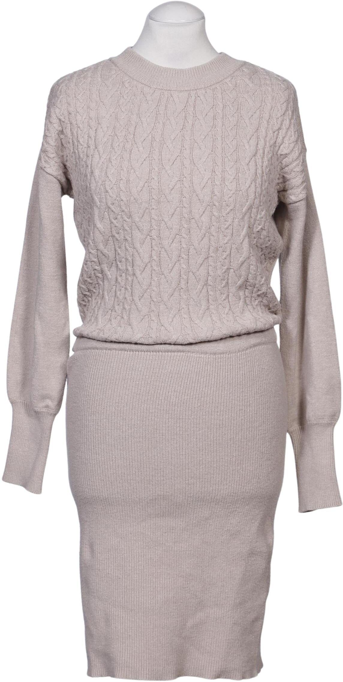 Lascana Damen Kleid, Beige, Gr. S, kein / Etikett - Second Hand