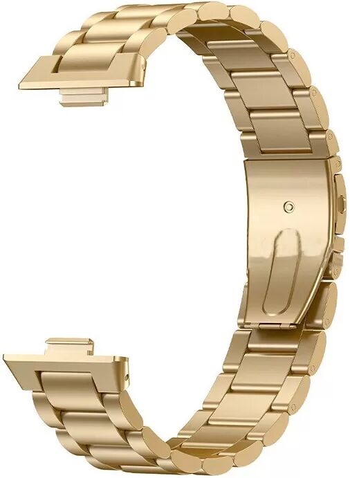INF Kompatibel mit Huawei FIT3/4 Metall Uhrenarmband - Edelstahl Ersatzarmband Gold