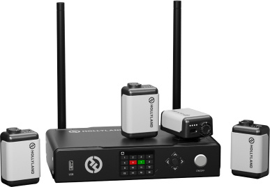 Hollyland Wireless Tally System-4 Lights bianco