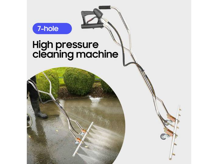Accessoires pour nettoyeur de sols manuel à sept orifices, nettoyeur de sols spécial 5000 PSI