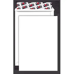 dots Versandtaschen DIN C4 weiß