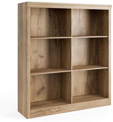 Garvee 6 Cube Storage Organizer Shelf, 53-Inch Tall Wood Cube Bookcase with Anti-Tip Safety Kit, Sturdy Engineered Wood Storage