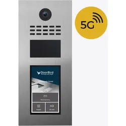 DoorBird D31TDV 5G IP Video Türsprechanlage – Edelstahl V2A