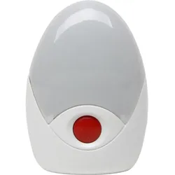 Kopp 195907012 LED Nachtlicht mit 4 LED ́s, mit EIN/AUS-Schalter, Farbe: weiß leuchtend  - 3 Stück