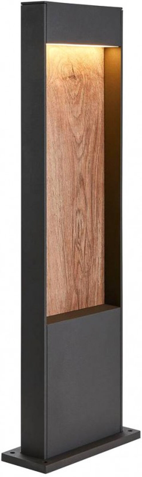 Slv Flatt Pole 65, Outdoor Led Stehleuchte, 3000k, Ip65, Anthrazit/braun - Stand-, Wand- Und Deckenleuchten (Outdoor)