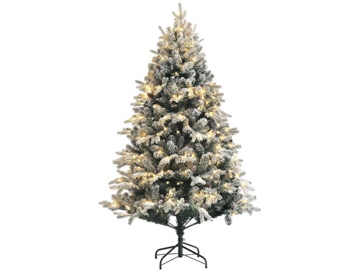 Homcom Künstlicher Weihnachtsbaum, 180 cm Christbaum mit 793 Spitzen für Weihnachten, Grün, Kunststoff, 180 cm, Dekoration, Weihnachtsdekoration, Christbaum & Zubehör