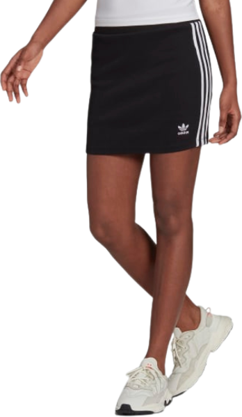 Falda Adidas 3stripes  Mujer Negro 36