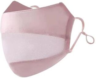 Lush Living Finds Sun Shield Protection Face Mask For Women Breathable Mesh Face Cover For Golf Cycling & Hiking pink