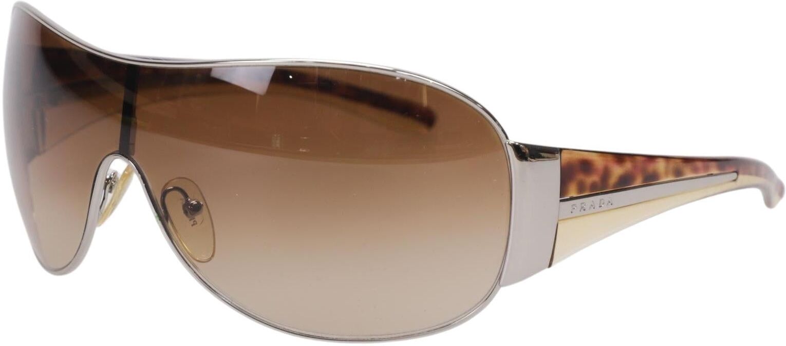 Prada Damen Sonnenbrille, Silber - Second Hand