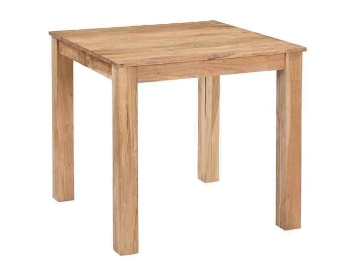 Massiver Esstisch UDENDE Ø 80cm Braun
