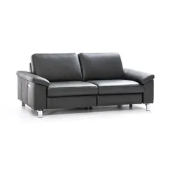 Sormani Sofa Rom Plus Leder Nero