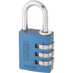 ABUS ABVS46614 Vorhängeschloss 31.5 mm Blau Zahlenschloss