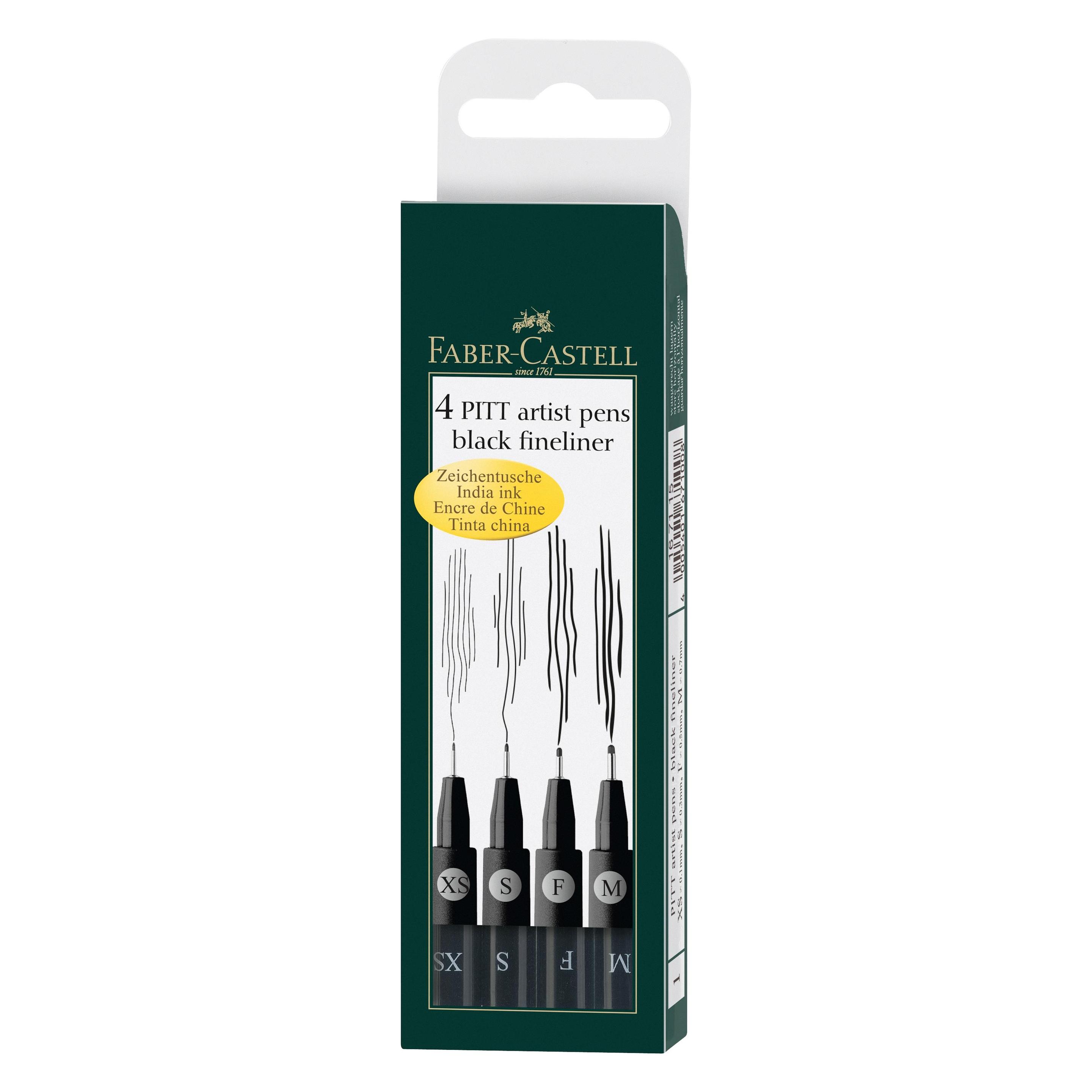 Faber-Castell Pitt Artist Pen (4x) (167115)