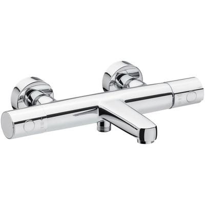 Wannenthermostat CORNAT "Derval", silber, Messing, Armaturen, Messing, verchromt