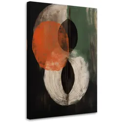 WANDBILD abstrakte komposition