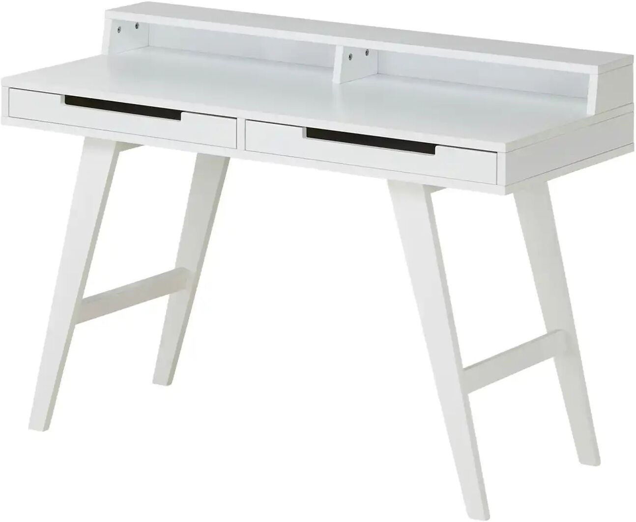 Höffner Schreibtisch  Wolga ¦ weiß ¦ Maße (cm): B: 120 H: 85 T: 50.0