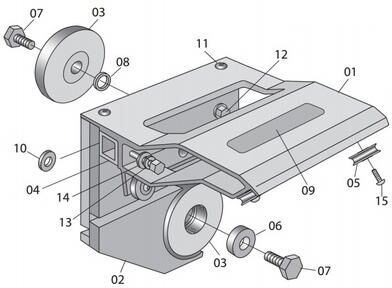 Van Mark Parts Van Mark TrimCutter Parts 3095 - Knife and Knife Bearing