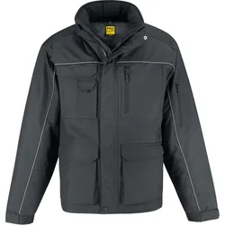 B&C Herren Workwear Jacke Shelter Pro Winter-Jacke JUC41 dark grey (solid) S