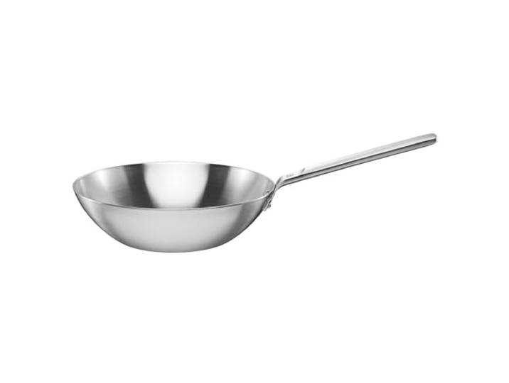 Fiskars Norden Steel Wok, Ø 28 cm, Unbeschichtet, Edelstahl, 1067630 1067630