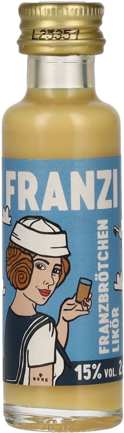 Franzi Likör Franzi Franzbrötchen Likör 15% Vol. 0,02l