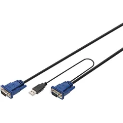 DIGI DS-19233 - KVM-Kabelsatz, VGA, USB, 5 m