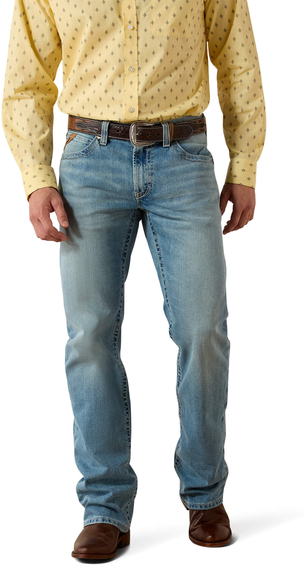 Men's M4 Relaxed Gus Boot Cut Jeans in Kayne, Size: 30 X by Ariat