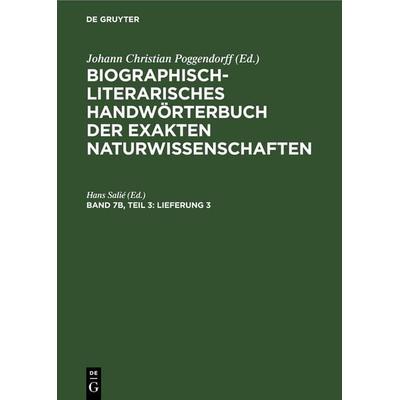 Lieferung 3, Gebundene Ausgabe von , De Gruyter, 978-3-11-252581-4