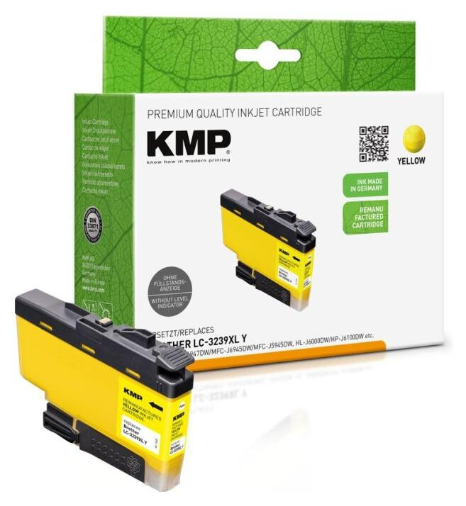 KMP Patrone Brother LC3239XLY 5000 S remanufactured