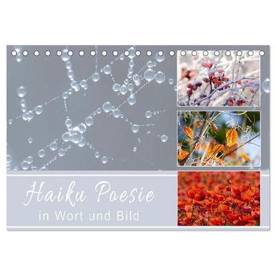 Haiku Poesie in Wort und Bild (Tischkalender 2027 DIN A5 quer), CALVENDO Monatskalender
