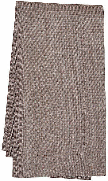 SANDER Tischdecke LOFT UNI eckig 150x300cm Atmosphere  braun EG