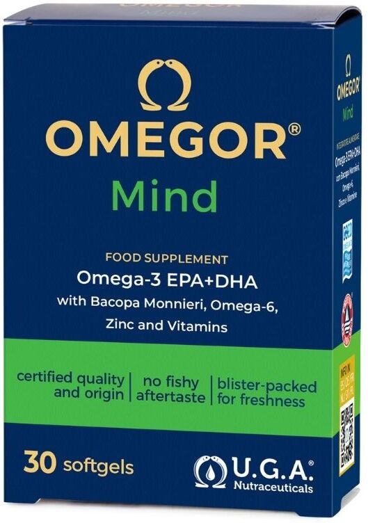 U.G.A. Nutraceuticals Srl OMEGOR Mind, 30 capsule