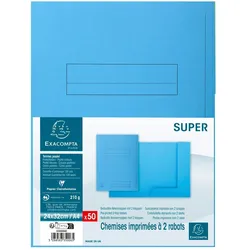 Exacompta, Mappe, Sammelmappen - Aktendeckel (A4, 50x)
