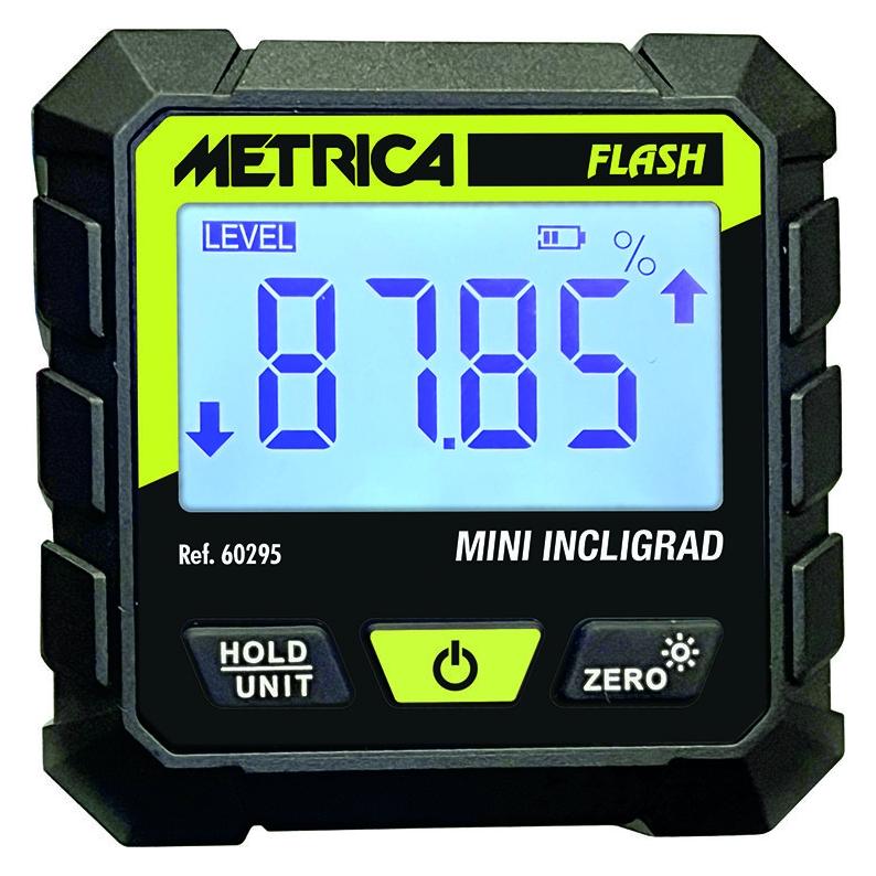 Metrica Digital-Winkelmessgerät "MINI INCLIGRAD" 4x90° Messung, Genauigkeit +/- 0,2° (72468370)