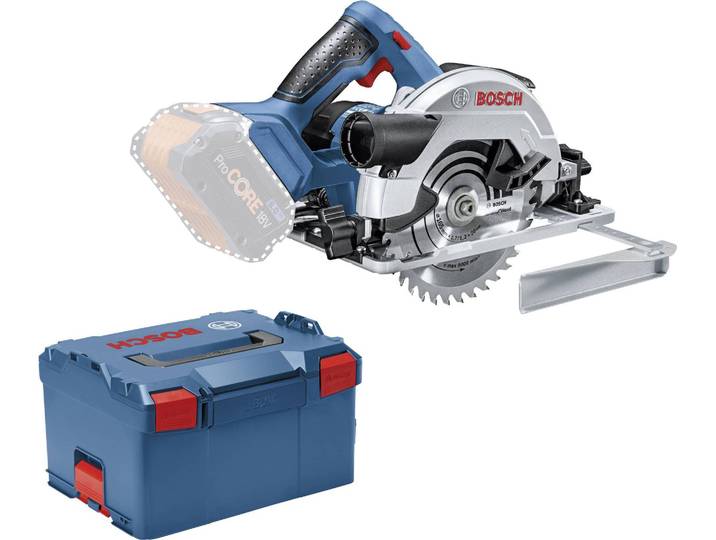 Bosch Akku-Kreissäge GKS 18 V-57 G, Solo Version, L-BOXX 06016A2101