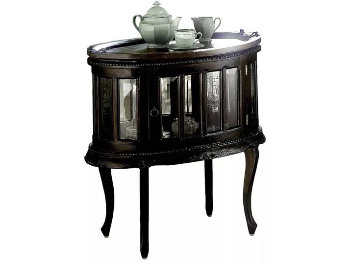 Beistelltisch Rumba dunkelbraun Akazie B 72 H 77 cm