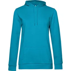 B&C Damen Kapuzen Sweater Hoodie WW04W hawaiian blue XL