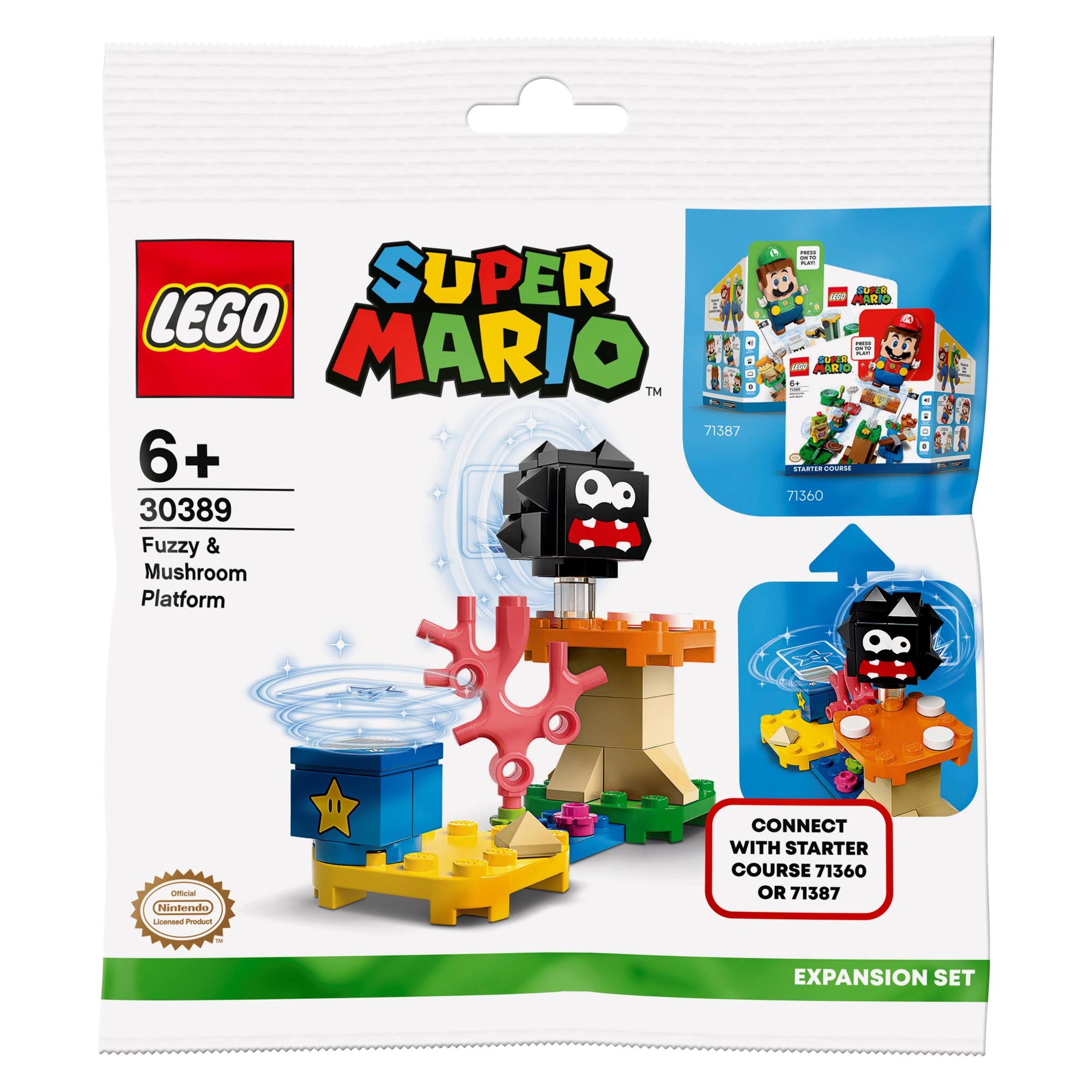 LEGO Fuzzy & Pilz-Plattform - Erweiterungsset (30389, LEGO Super Mario) (30389)