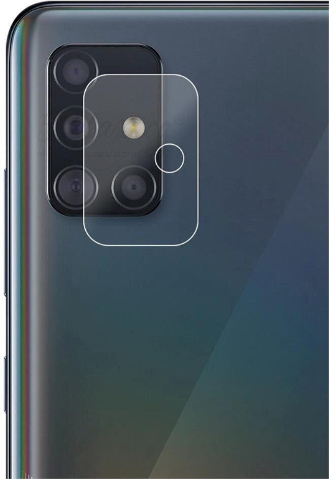 INCOVER Samsung Galaxy A71 (5G) Kameralinse Beskyttelsesglas - Gennemsigtig