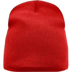 Myrtle Beach Unisex Strick Beanie MB7580 red one size