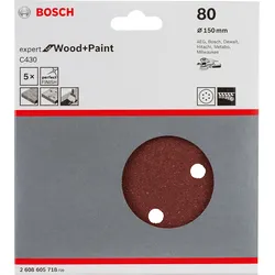 Bosch Schleifblatt C430 für Exzenterschleifer, Wand- und Deckenschleifer - 2608605718