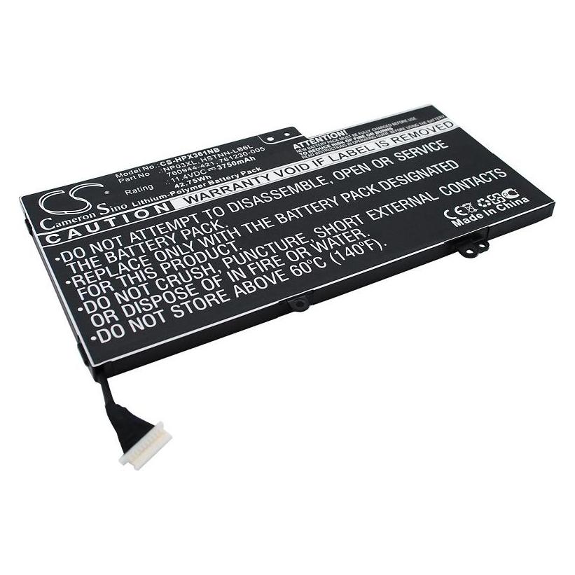 Laptop Battery 760944-421 et. al for HP, 11.4V, 3750mAh (3750 mAh) (CS-HPX361NB)