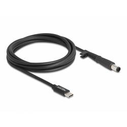 Delock USB-Ladekabel USB-C® Stecker, DC Stecker 5,0 mm 1.50 m Schwarz 87972