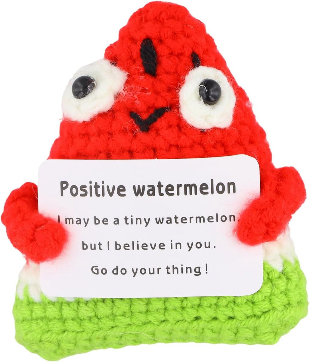 Dailygoods Gehaakte Watermeloen Handgemaakte Feestdecoratie
