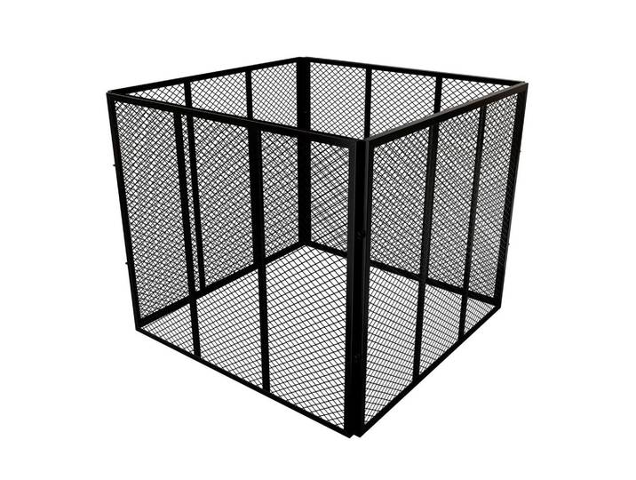 KOMPOSTER Metall schwarz 800L