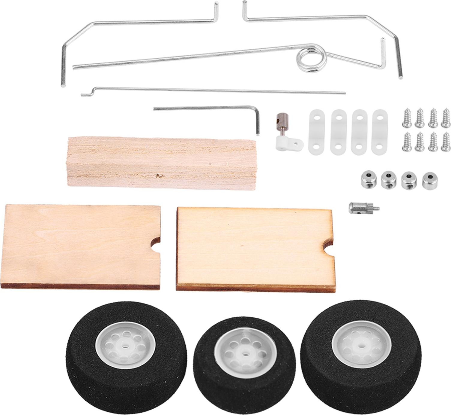 Cocosity Universele Set RC-accessoires voor Vastvleugelmodelvliegtuig Onderstel Wiel