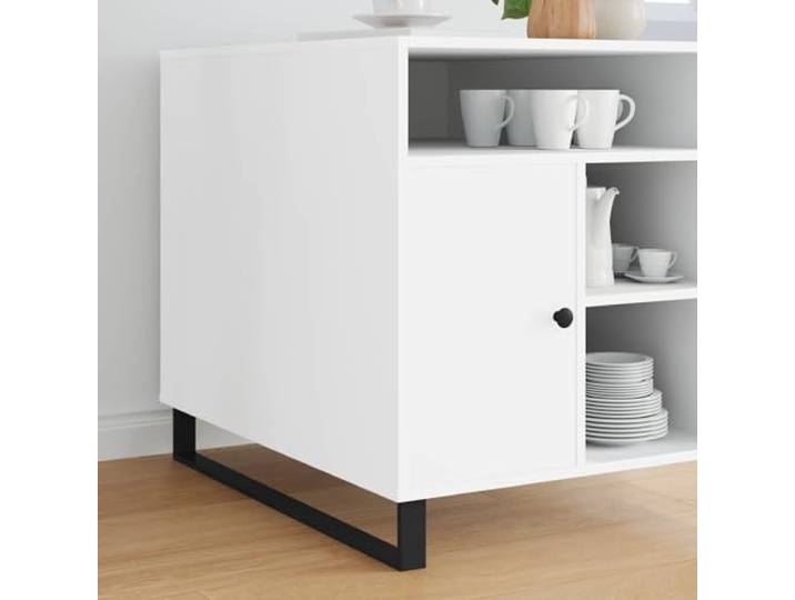 GBCDSWBR Möbelbeine 12 STK. Eisen U-Form 796 x 40,5 x 100 mm Schwarz Robustes Metallgestell, Stabiler Halt für Sofas & Schränke
