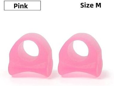 Uplifted Goods Gel Silicone Foot Care Corrector Tool Set pink M