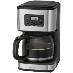 CLATRONIC KA 3642 Kaffeemaschine silber/schwarz