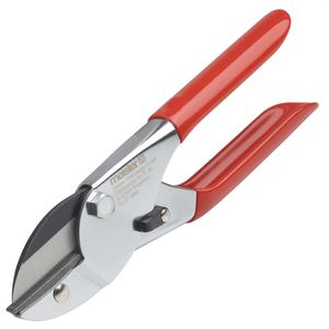 Meister Gartenschere WU9719800 Basic, Amboss, kunststoffüberzogener Aluminiumgriff, schneidet bis 8 mm Ø
