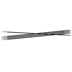 KnitPro Strumpfstricknadeln "Karbonz", Karbonfasern, Länge: 20 cm